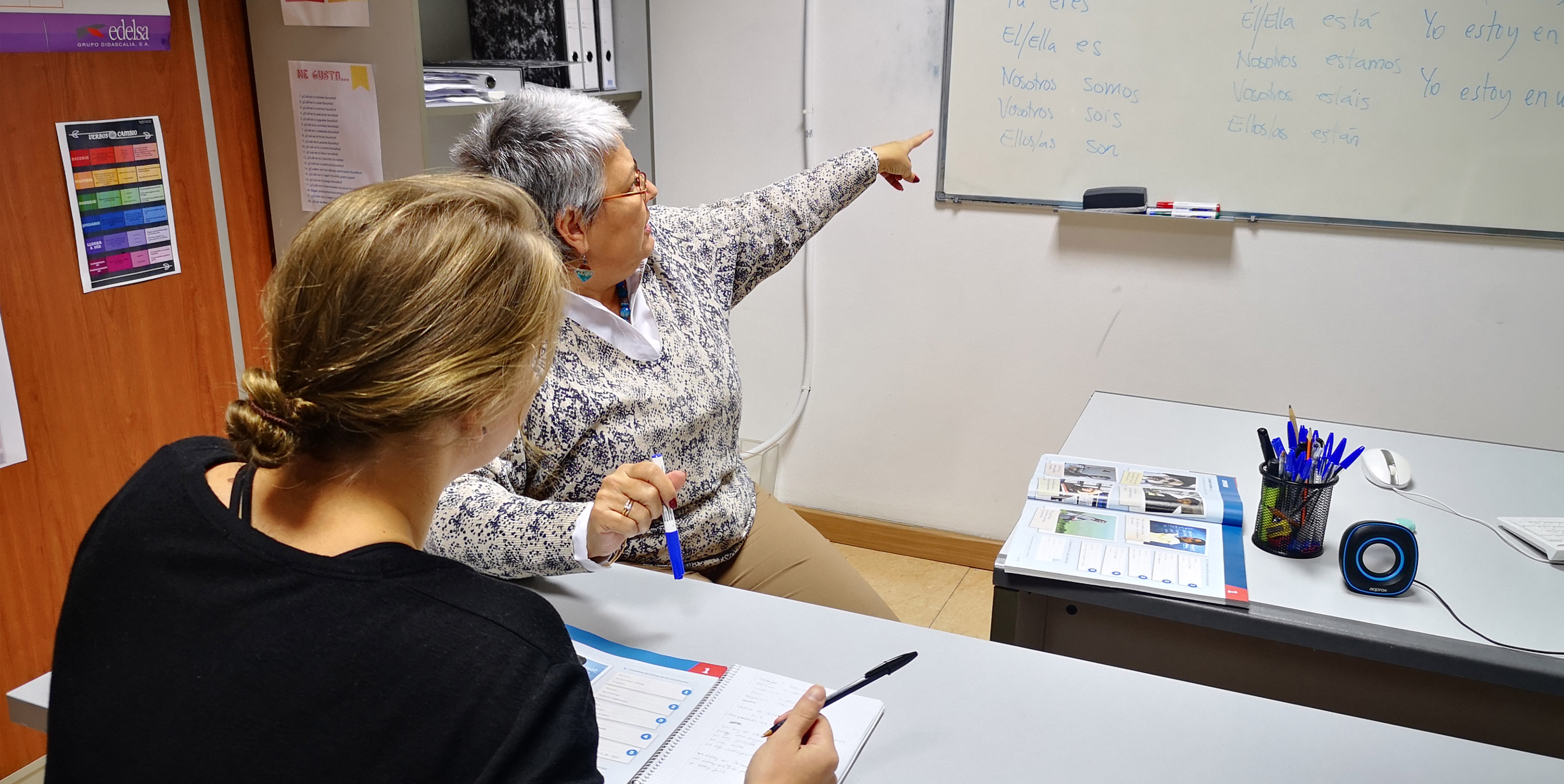 One to one tuition. We offer private Spanish classes to achieve your goals.